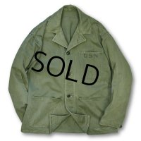 40's【米軍実物】USネイビー【ビンテージ】【U.S.NAVY】【N-3】 HBT【ジャケット】HBTジャケット【サイズ US36】 