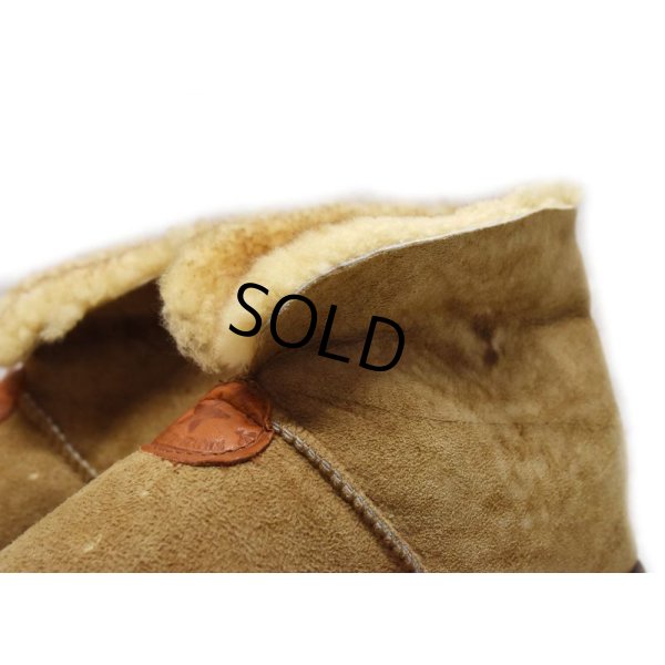 画像4: 【ビンテージ】【ムートンブーツ】ムートンシューズ 