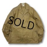 80’ｓ~【ビンテージ】 L.L.Bean 【ＬＬビーン】【サファリジャケット】タンカラー【サイズＭ】 