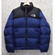 画像1: ノースフェイス【THE NORTH FACE】【ヌプシダウンジャケット】【ヌプシ700】【黒×紺】【サイズM】<br> (1)