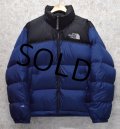 ノースフェイス【THE NORTH FACE】【ヌプシダウンジャケット】【ヌプシ700】【黒×紺】【サイズM】 