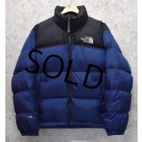 ノースフェイス【THE NORTH FACE】【ヌプシダウンジャケット】【ヌプシ700】【黒×紺】【サイズM】 