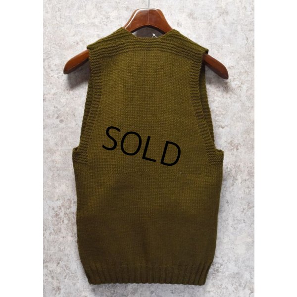 画像3: 40's【ビンテージ】 【アメリカンレッドクロス】【American Red Cross】【ニットベスト】 【サイズM程度】 