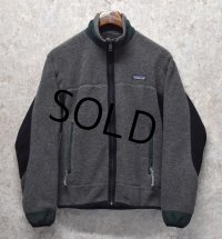 【９８年製】【パタゴニア】USA製 patagonia【パーシャルエクリプス】【フリースジャケット】【グレー】【サイズＳ】 