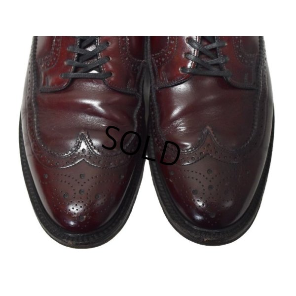 画像5: 【USA製】【ビンテージ】【HANOVER】【ハノーバー】ブラウン【ウィングチップ】レザーシューズ【９1/2 EC】 
