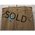 80's~【USA製】【ビンテージ】LEVI'S【リーバイス】【505】【コーデュロイパンツ】【タロン42ジップ】【ライトブラウン】【33×32】 