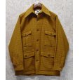 画像1: ~80's【USA製】【ビンテージ】【ウールリッチ】【Woolrich】【チェック柄】【ウールジャケット】からし色【サイズＭ】<br> (1)