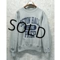 【程度良好】【Champion】【チャンピオン】【リバースウィーブ】【SETON HALL ALUMNI PREP】【グレー4】【スウェット】【サイズM】