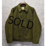 70's【米軍実物】【ビンテージ】U.S.NAVY【A-2】【デッキジャケット】【サイズＸＬ】 