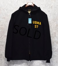 【50's】【ビンテージ】【USMA】【CADET STORE WEST POINT】【カデットストアウエストポイント】【黒】【ウール】【カデットコート】【サイズXL程度】 