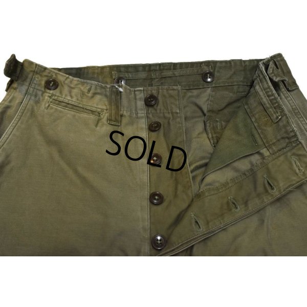 画像6: 40's【ビンテージ】【米軍実物】U.S.ARMY【M43】フィールドパンツ【W34程度】