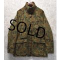 ~80's【USA製】【ビンテージ】【ウールリッチ】【Woolrich】ダックハンター【カモフラ】【ハンティングジャケット】【サイズＭ程度】 