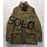 ~80's【USA製】【ビンテージ】【ウールリッチ】【Woolrich】ダックハンター【カモフラ】【ハンティングジャケット】【サイズＭ程度】 