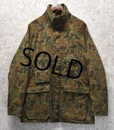 ~80's【USA製】【ビンテージ】【ウールリッチ】【Woolrich】ダックハンター【カモフラ】【ハンティングジャケット】【サイズＭ程度】 