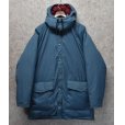 画像1: 70's~【ビンテージ】【ウールリッチ】【Woolrich】【青×エンジ】【中綿ダウンジャケット】中綿入りマウンテンパーカー【マウンテンパーカー】【サイズＸＬ】<br> (1)