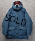 70's~【ビンテージ】【ウールリッチ】【Woolrich】【青×エンジ】【中綿ダウンジャケット】中綿入りマウンテンパーカー【マウンテンパーカー】【サイズＸＬ】 