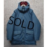 70's~【ビンテージ】【ウールリッチ】【Woolrich】【青×エンジ】【中綿ダウンジャケット】中綿入りマウンテンパーカー【マウンテンパーカー】【サイズＸＬ】 
