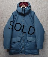 70's~【ビンテージ】【ウールリッチ】【Woolrich】【青×エンジ】【中綿ダウンジャケット】中綿入りマウンテンパーカー【マウンテンパーカー】【サイズＸＬ】 