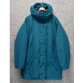 80's【USA製】【ビンテージ】【ＬＬビーン】【L.L.bean】【ターコイズ】ペノブスコットパーカー【PENOBSCOT PARKA】【マウンテンパーカー】【中綿入りジャケット】【サイズＸＬ】 