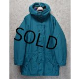 80's【USA製】【ビンテージ】【ＬＬビーン】【L.L.bean】【ターコイズ】ペノブスコットパーカー【PENOBSCOT PARKA】【マウンテンパーカー】【中綿入りジャケット】【サイズＸＬ】 