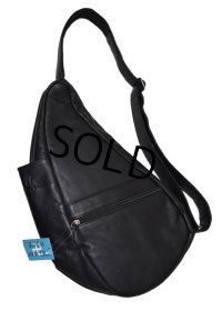 【ビンテージ】【Healthy Back Bag】アメリバッグ【ヘルシーバックバッグ】黒【オールレザー】【ボディバッグ】 