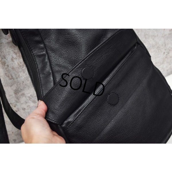 画像6: 【ビンテージ】【Healthy Back Bag】アメリバッグ【ヘルシーバックバッグ】黒【オールレザー】【ボディバッグ】 