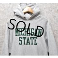 90's【USA製】【ビンテージ】【チャンピオン】【Champion】【リバースウィーブパーカー】【MICHIGAN STATE】ミシガン州【サイズXXL】 