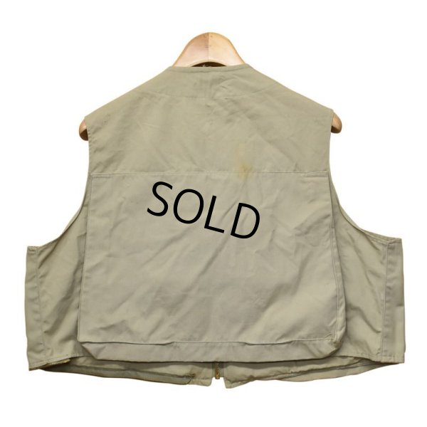 画像3: 60's【ビンテージ】【Abercrombie&Fitch】【safari】【アバクロンビー＆フィッチ】 サファリベスト【ハンティングベスト】フィッシングベスト【サイズ46】 