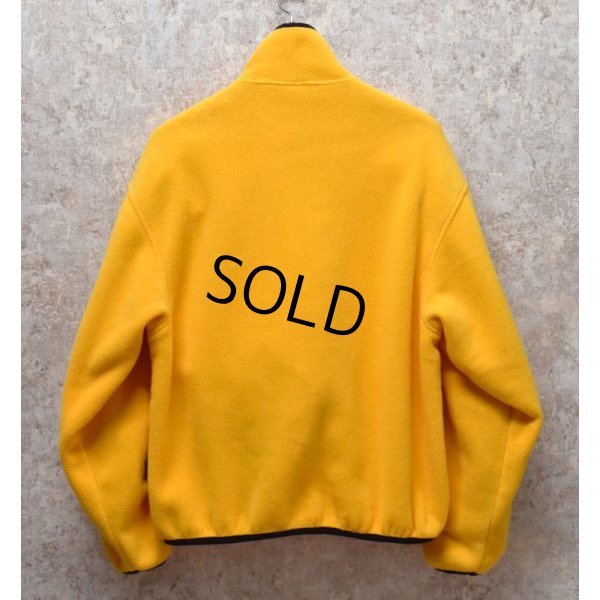 画像3: 90's【USA製】【ビンテージ】【WOOLRICH】【ウールリッチ】【フリーススナップT】【黄色×黒】【サイズM】 