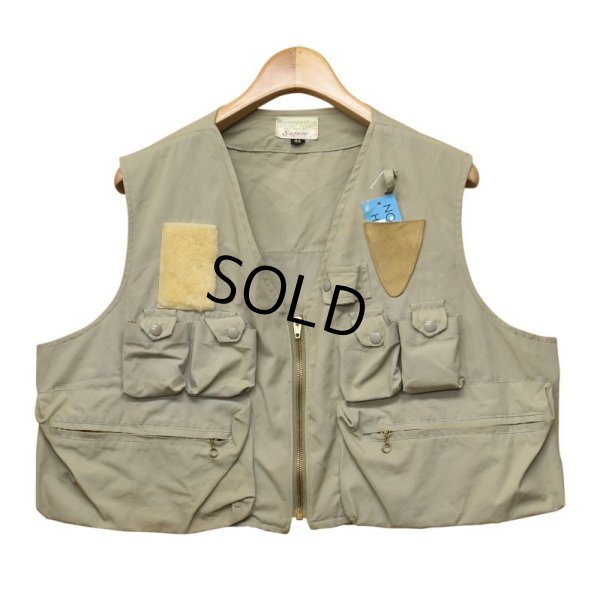 画像1: 60's【ビンテージ】【Abercrombie&Fitch】【safari】【アバクロンビー＆フィッチ】 サファリベスト【ハンティングベスト】フィッシングベスト【サイズ46】 
