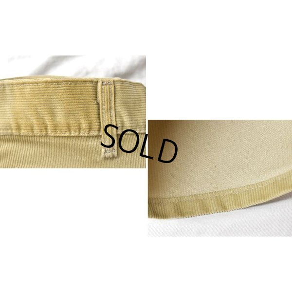 画像4: 【USA製】【デッドストック】【Lee】【リー】【ブーツカット】【ライトブラウン】【コーデュロイパンツ】【36x30】