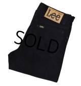ほぼ未使用【USA製】【Lee】リー【黒】200【コーデュロイパンツ】【29ｘ32】 