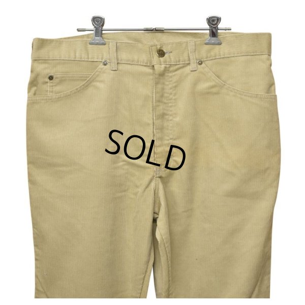 画像6: 【USA製】【デッドストック】【Lee】【リー】【ブーツカット】【ライトブラウン】【コーデュロイパンツ】【36x30】