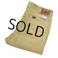 【USA製】【デッドストック】【Lee】【リー】【ブーツカット】【ライトブラウン】【コーデュロイパンツ】【36ｘ30】 