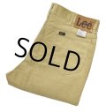 【USA製】【デッドストック】【Lee】【リー】【ブーツカット】【ライトブラウン】【コーデュロイパンツ】【36ｘ30】 