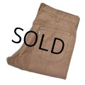 80's【USA製】【ビンテージ】LEVI'S【リーバイス】【519】【タロン42】【ライトブラウン】【コーデュロイパンツ】【36×33】 