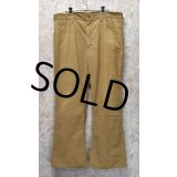 【USA製】【Lee】【リー】【ブーツカット】【ライトブラウン】【コーデュロイパンツ】【ｗ36】 