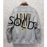 【90’ｓ】【ビンテージ】【GALT SAND】【ガルトサンド】【グレー】【WESTPOINT ARMY】【スウェット】【サイズＬ】 