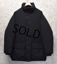 【ビンテージ】【Eddie Bauer】【エディーバウアー】【黒】【GORE-TEX】【RIDGE LINE】【ダウンジャケット】【サイズM】 