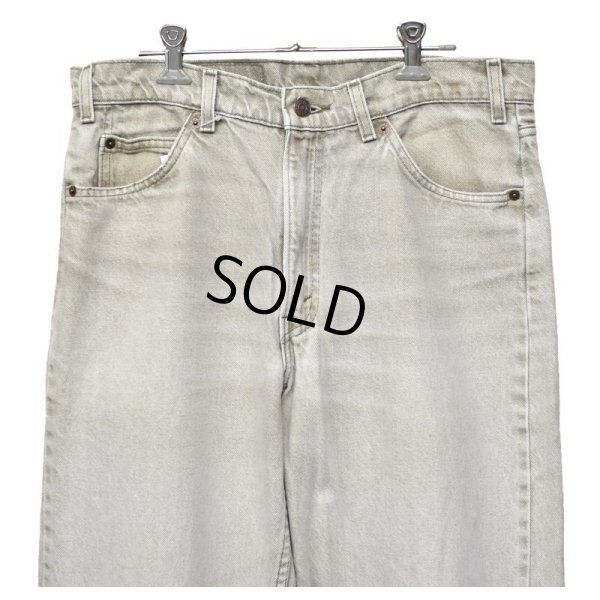 画像6: USA製【ビンテージ】【LEVI'S】【リーバイス】【550】【550】【ベージュグレー】【デニムパンツ】【34x34】