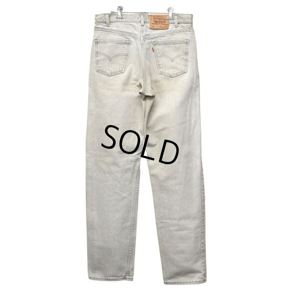 画像4: USA製【ビンテージ】【LEVI'S】【リーバイス】【550】【550】【ベージュグレー】【デニムパンツ】【34x34】