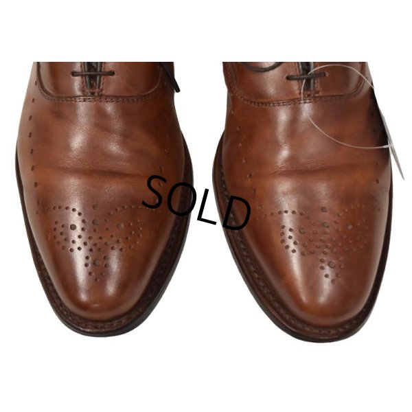 画像4: 【USA製】【アレンエドモンズ】【Allen Edmonds】weybridge【ブラウン】【プレーントゥ】【メダリオン】【内羽】【9D】【27cm程度】 