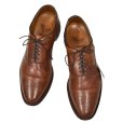 画像1: 【USA製】【アレンエドモンズ】【Allen Edmonds】weybridge【ブラウン】【プレーントゥ】【メダリオン】【内羽】【9D】【27cm程度】<br> (1)