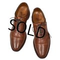【USA製】【アレンエドモンズ】【Allen Edmonds】weybridge【ブラウン】【プレーントゥ】【メダリオン】【内羽】【9D】【27cm程度】 