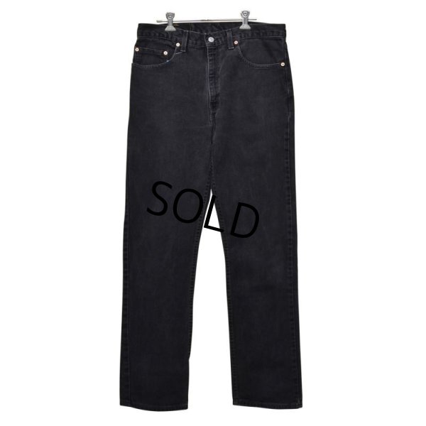 画像3: 【USA製】【ビンテージ】【LEVI'S】【リーバイス505】505【黒】【デニムパンツ】ブラックデニム【33x32】
