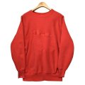 90’s【USA製】ビンテージ【チャンピオン】【Champion】【リバースウィーブ】【赤】【ロゴスウェット】【サイズXL】 