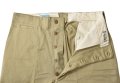 【50's】【デッドストック】【ビンテージ】U.S.ARMY【米軍実物】【45カーキ】【チノパンツ】【チノパン】【34×35】 