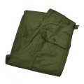 【60's】【デッドストック】【米軍実物】【ビンテージ】OG107【平ボタン】【サイドアジャスター付き】【ベイカーパンツ】【ユーティリティパンツ】【サイズS】 