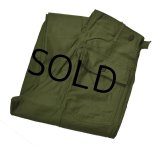 【60's】【デッドストック】【米軍実物】【ビンテージ】OG107【平ボタン】【サイドアジャスター付き】【ベイカーパンツ】【ユーティリティパンツ】【サイズＭ】 