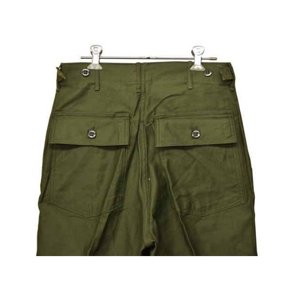 画像6: 【60's】【デッドストック】【米軍実物】【ビンテージ】OG107【平ボタン】【サイドアジャスター付き】【ベイカーパンツ】【ユーティリティパンツ】【サイズS】 